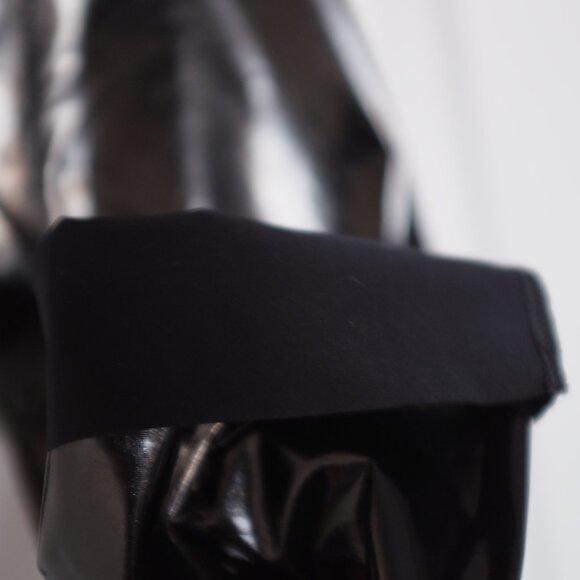 Wilfred Free Daria Pleather Latex Tights Medium - Picture 5 of 8